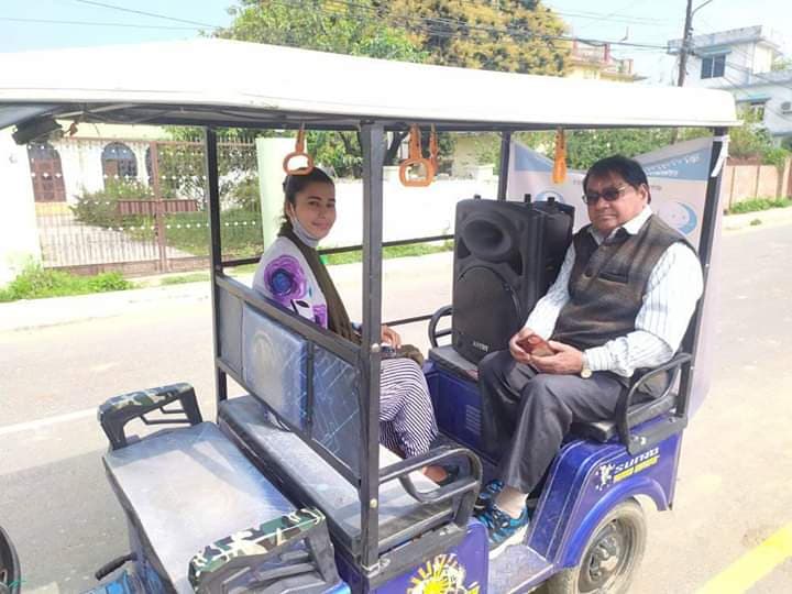 वडावासीलाई सचेत गराउन माईकिङ्ग