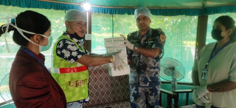 ध्वनि खबरले सामाजिक कार्य गर्दै