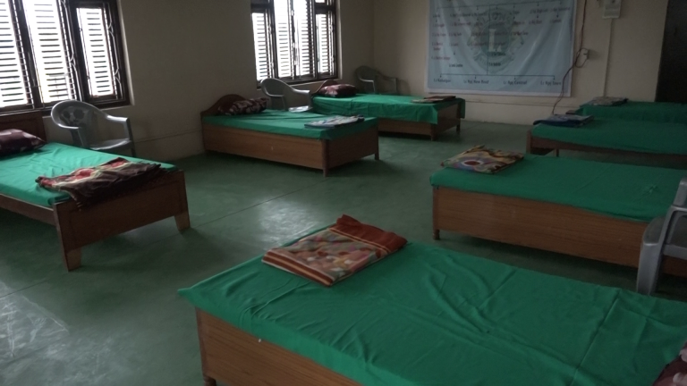 नेपालगन्जमा एकै दिनमा ४० वेडको अस्पताल निर्माण