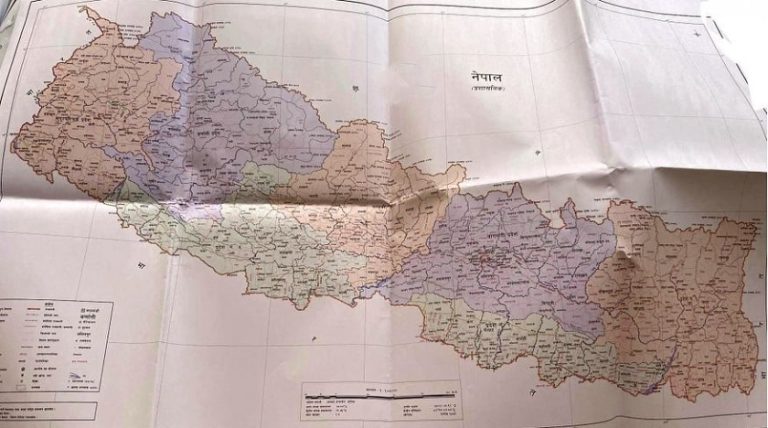 नेपालको नयाँ नक्सा, तत्काल प्रयोगमा ल्याइने