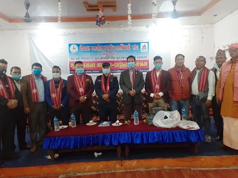 नेपाल मार्शल आर्ट्स हाप्किडो संघद्धारा शुभकामना आदनप्रदान