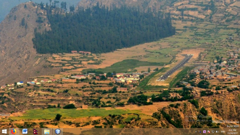 हुम्ला विमानस्थलमा पुनः कालोपत्रे गरिँदै