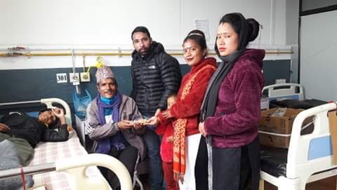 कोरियाबाट क्यान्सर पिडित रामचन्द्रको उपचारका लागि सहयोग