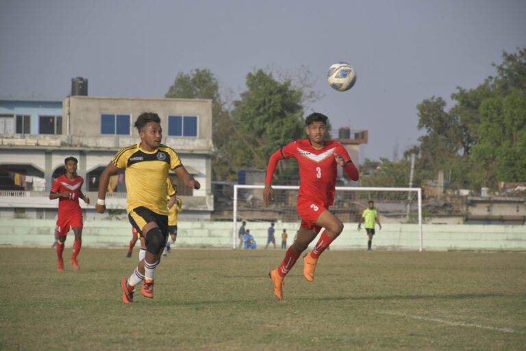 एन्फा प्रेसिडेन्ट लिगमा त्रिवेणीको दोस्रो जित