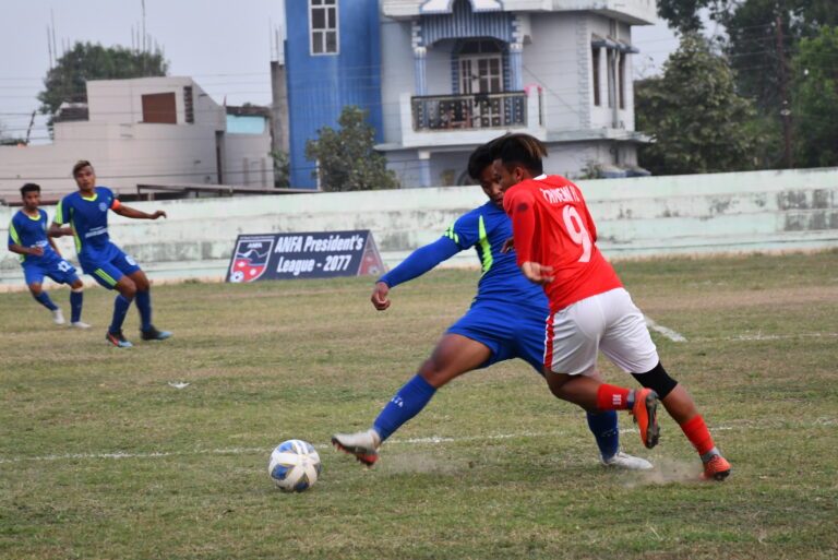 एन्फा प्रेसिडेन्ट लिगमा धम्बोझी र धादिङ समाज विजयी  (फोटो फिचरसहित)