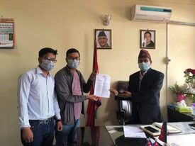 अनेरास्ववियुद्धारा प्रजिअ गेलाललाई ध्यानाकर्षण पत्र