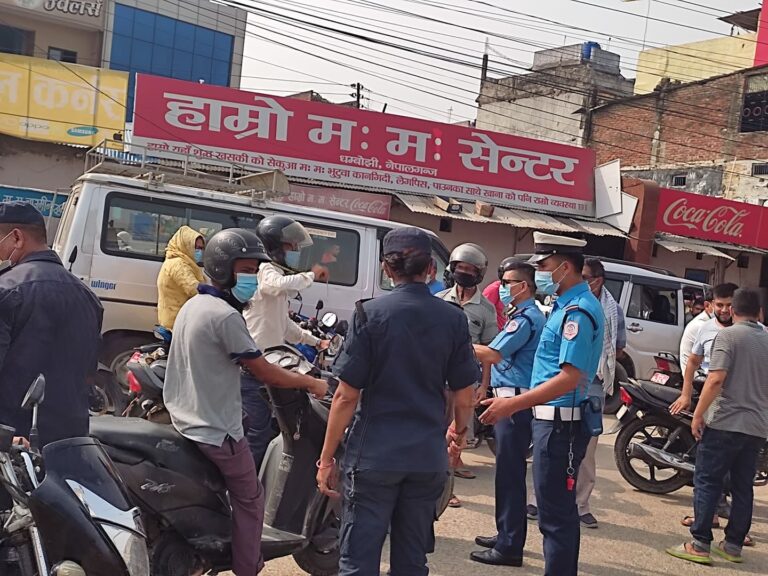 जोर विजोर प्रणालीमा कडाई, आज मात्र दुई सय सवारीसाधान दुई घण्टा होल्ड