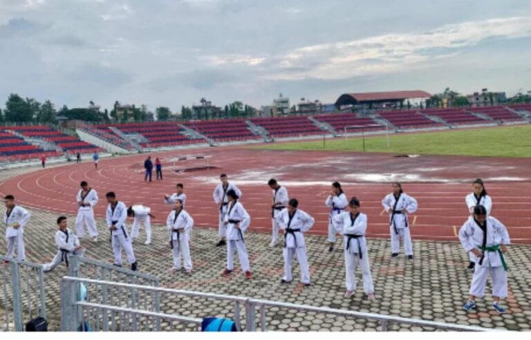 वल्र्ड हाप्किडो च्याम्पियनसिपमा सहभागि हुने नेपाली खेलाडीलाई पोखराबाट बिदाई