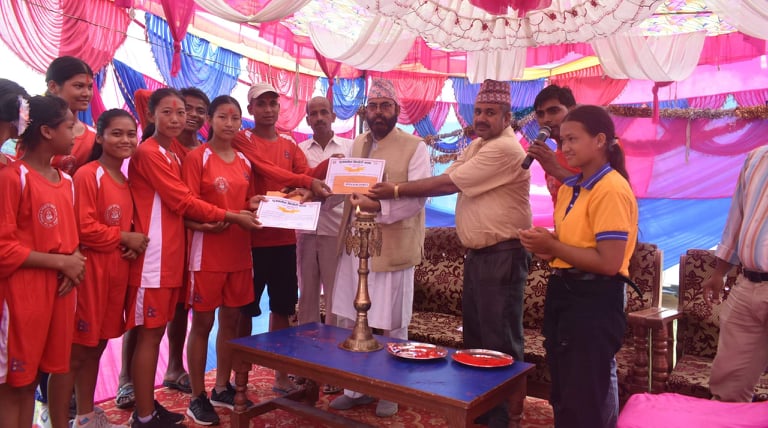 भलिबल प्रतियोगितामा नमुना युवा क्लबको वर्चश्व