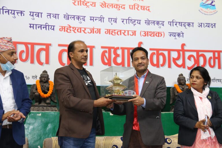 खेलकुद क्षेत्रलाई राजनीतिबाट मुक्त गराउनु मुख्य लक्ष्य : अथक