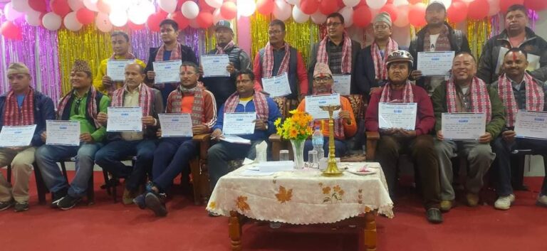 नेपालगन्ज साइक्लिङ्ग क्लब बाँकेको अध्यक्षमा निरौला