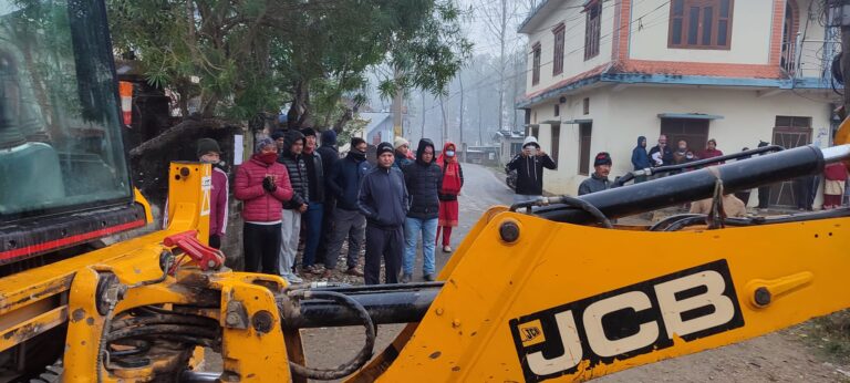 नेपालगन्ज १८ मा धमाधम विकास निर्माणको कार्य हुँदै