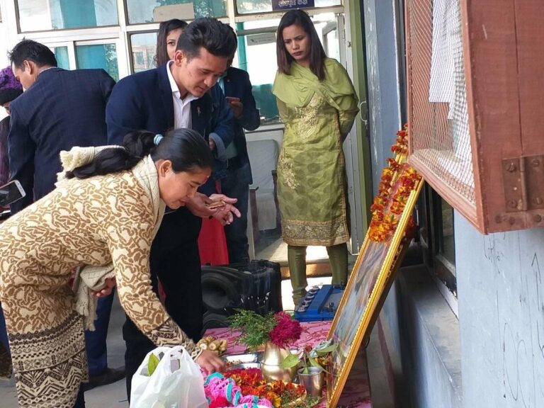 बाँकेमा पनि सरस्वती पूजा मनाईयो