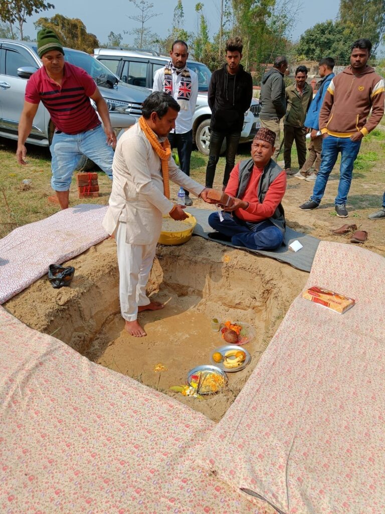 डुडुवामा १६ सैय्या अस्पतालको सिलान्यास