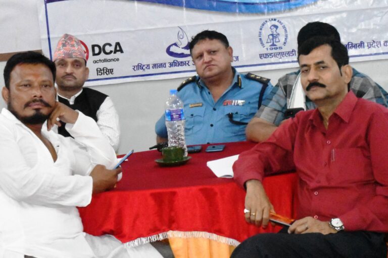 स्थानीय तहको निवार्चनलाई स्वतन्त्र, निष्पक्ष र भय रहित बनाउन राजनीतिक दलको प्रतिबद्धता