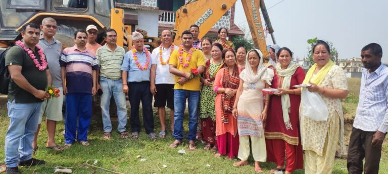 नेपालगन्ज उपमहानगरपालिका १८ मा एकसाथ ७ सडक