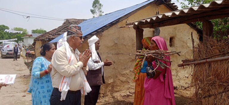 एमालेका कारण किंगरियनपुर्वावासीमा पुर्ण बिकासको आसा पलाएको छ