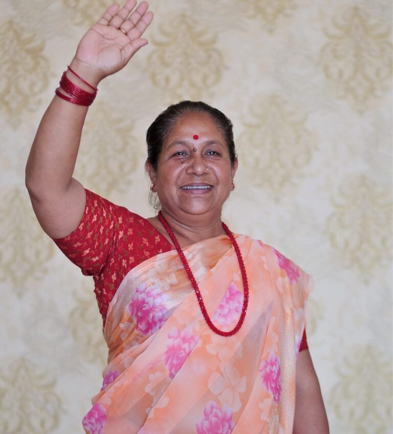 नेपालगञ्जको समृद्वीका लागि नेपालगन्ज उपमेयरका उम्मेदवार शान्ति ढकाललाई रोजौ