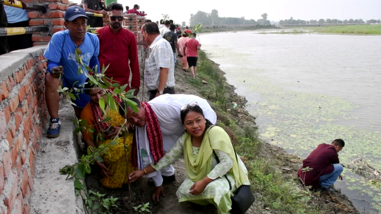 कान्तीतालमा बृक्षारोपण गरि मनाईयो वातावरण दिवस