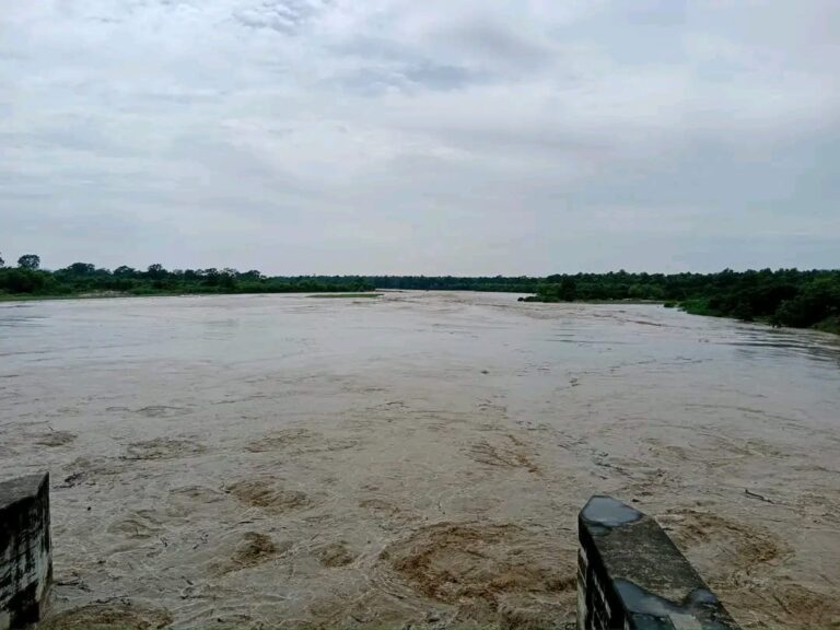 राप्ती नदीको छेउछाउका बस्तीहरुमा बाढीको जोखिम बढ्र्दै