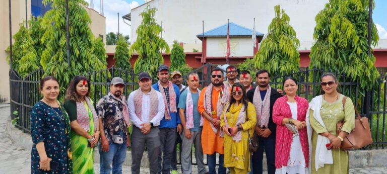 खेलकुद समितिका नव नियुक्त पदाधिकारीले गरे पदभार ग्रहण