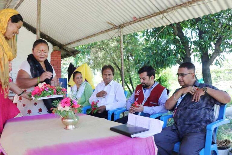 कतार च्यारिटीद्धारा बाँके युनेस्को मार्फत विपन्न परिवारलाई मौरीपालनमा सहयोग