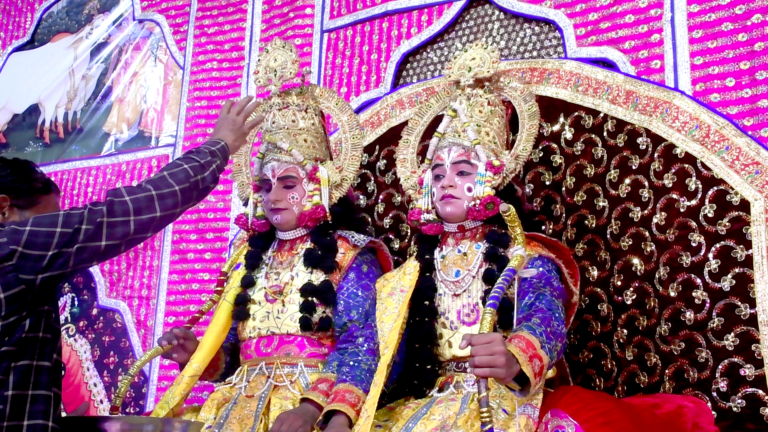 नेपालगन्जको रामलिला मैदानमा रामलिला संचालन