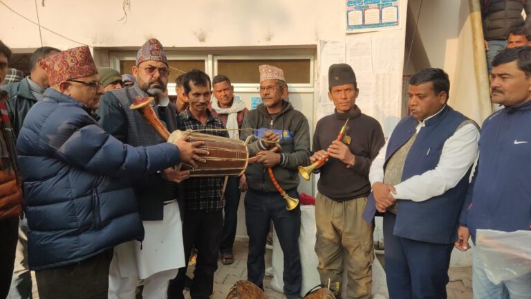 पञ्चे बाजा संरक्षणमा जोड दिदै नरैनापुर गाँउपालिका