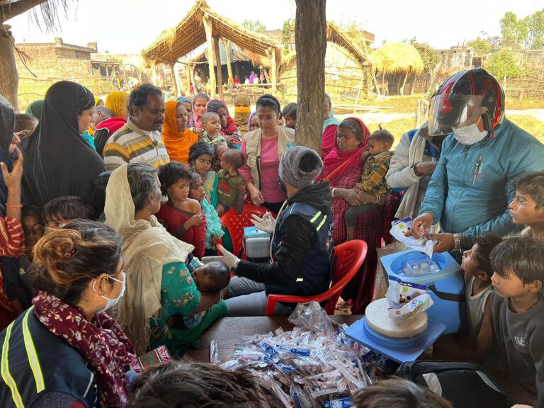नरैनापुरमा ९९१३ जना बालबालिकाले लगाए दादुरा–रुवेला बिरुद्धको खोप