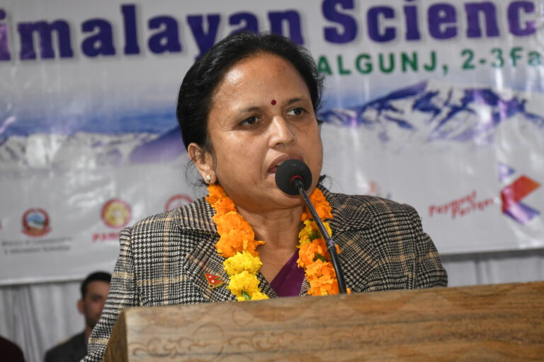 सरकारले प्रविधिको विकास, सदुपयोग र विस्तारका लागि कुनै पनि कसर बाँकी नराख्ने : मन्त्री शर्मा