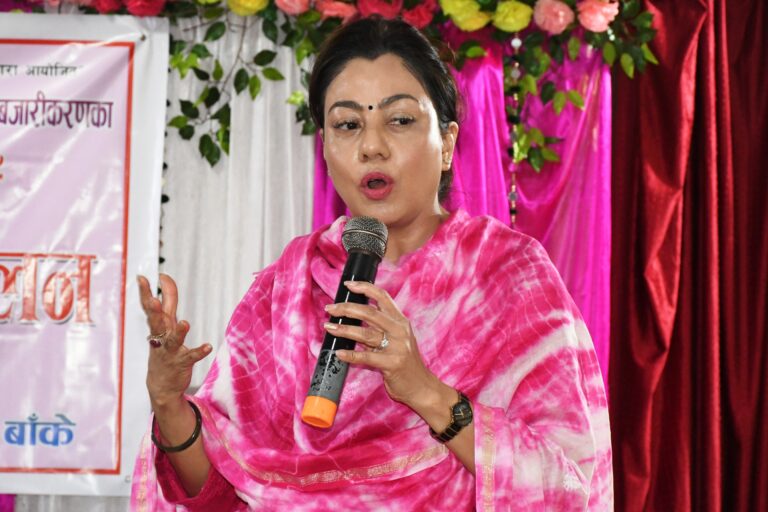 महिला उद्यमीहरुद्धारा उत्पादित बस्तुलाई बजारीकरण गर्न नेपालगन्जमा लुम्बिनी प्रदेश स्तरिय प्रर्दशनी हुने