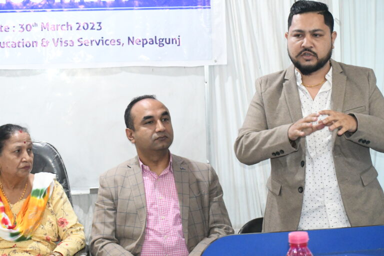 एक्सपर्ट एजुकेशनले शुक्रवार विदेशी पाहुनाद्धारा विद्यार्थी तथा अभिभावकलाई परामर्श गर्ने