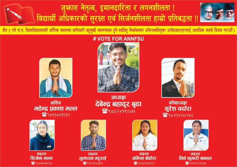 बागेश्वरी वहुमुखी क्याम्पसमा अनेरास्ववियु विजयी