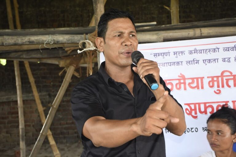 कमैयाहरुले पाएका घरबासमा पनि स्थानिय सरकारको गिद्दे नजर