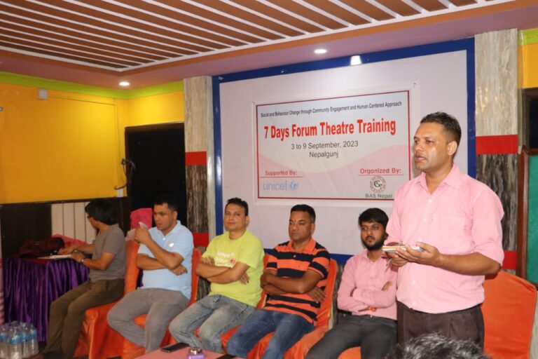 १० जिल्लाका ३० जनाको सहभागितामा ७ दिने कचहरी नाटक शुरु