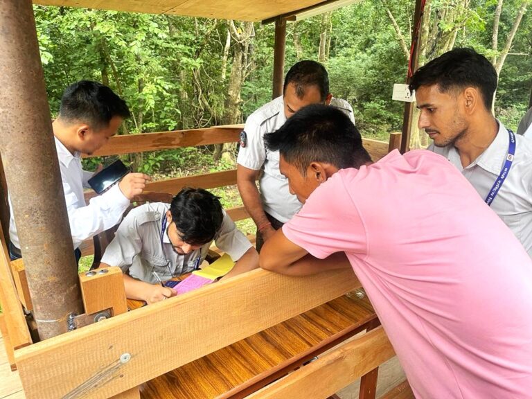 बाँके राष्ट्रिय निकुञ्जमा टाईम कार्ड लागू