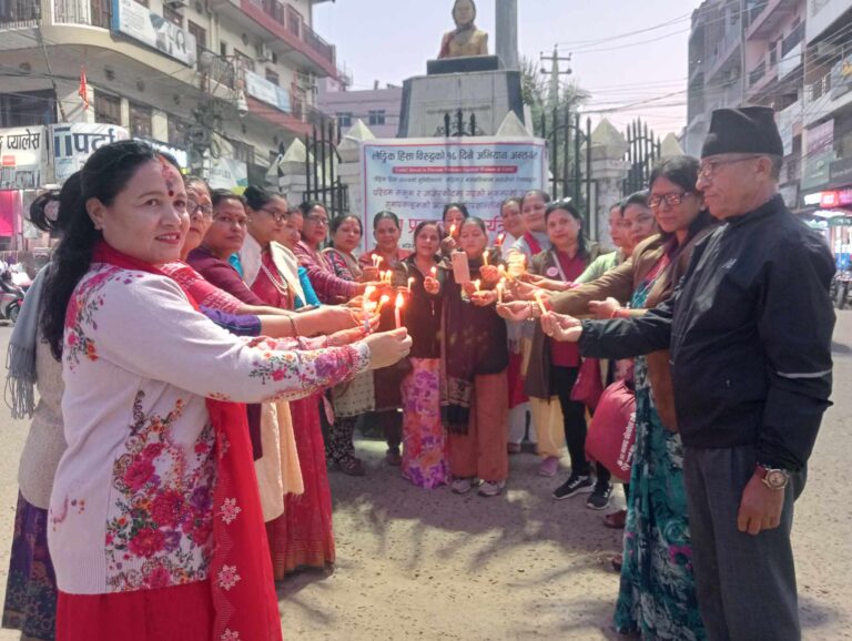 अनेम संघ बाँकेद्धारा दिप प्रज्वलन