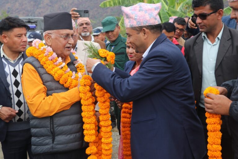केपी ओलीद्वारा सिम्ता गाउँपालिका अवलोकन (फोटो फिचरसहित)