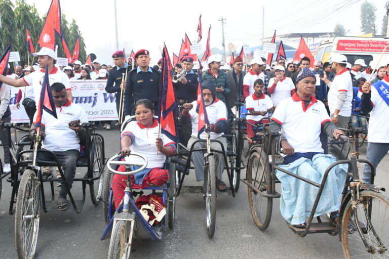 भ्रष्टाचारका विरुद्ध नेपालगन्जमा ‘नेपालगन्ज वाकाथन’