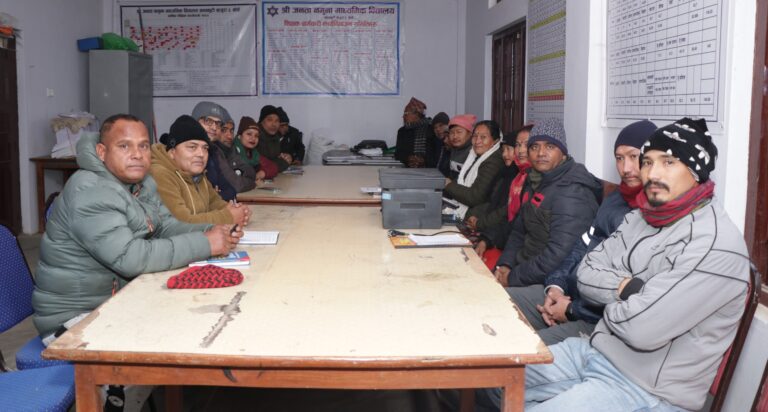 खजुरामा छैठौं अन्तर विद्यालय मेयर रनिङ शिल्ड हुँदैं
