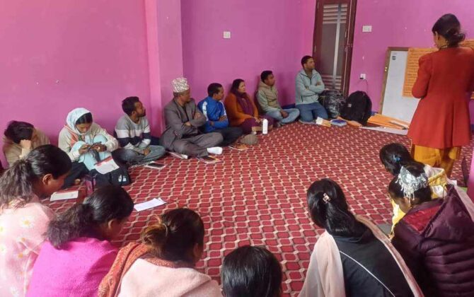 स्वयम् सेवक परिचालनले अत्तालिएका मनहरुमा मनोबैज्ञानिक मजबुद्धी