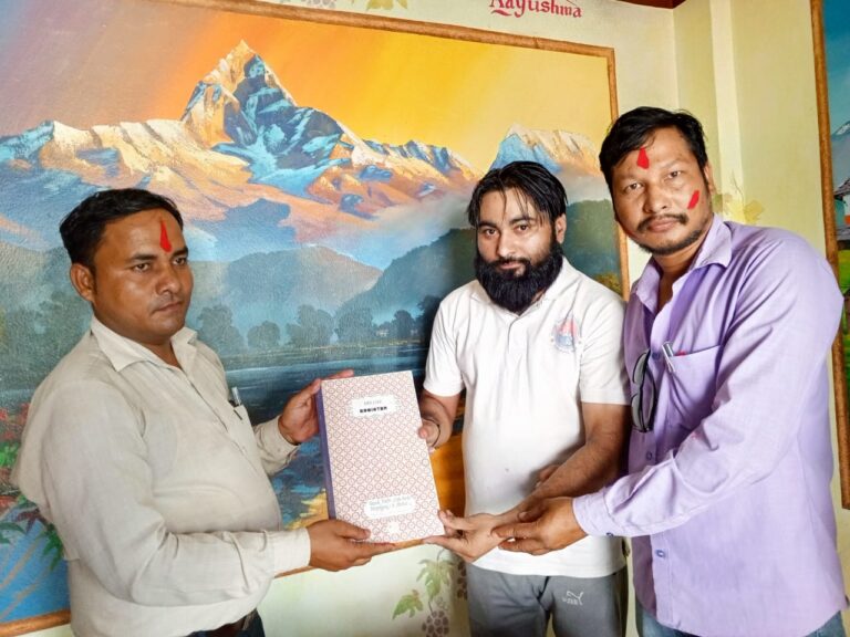 नेपाल युवा क्लब बाँकेको अध्यक्षमा पत्रकार दिनेश ठाकुर
