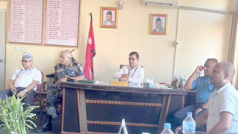 नेपालगन्जको चुनौतीको रुपमा रहेको ट्राफिक व्यवस्थापनलाई चुस्तदुरुस्त बनाइने