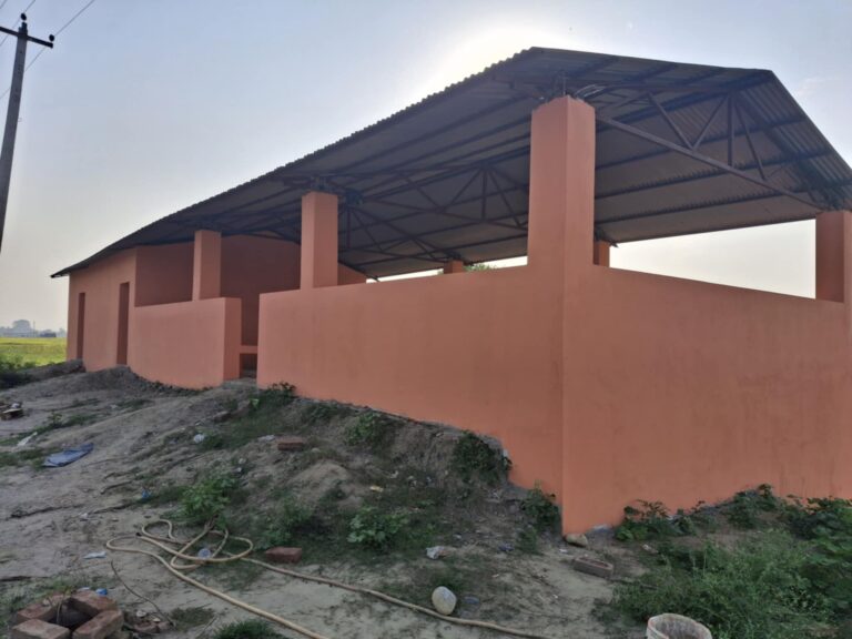 डुडुवा गाउँपालिकाद्धारा राप्तीमा शबदाह गृह निर्माण हुँदै