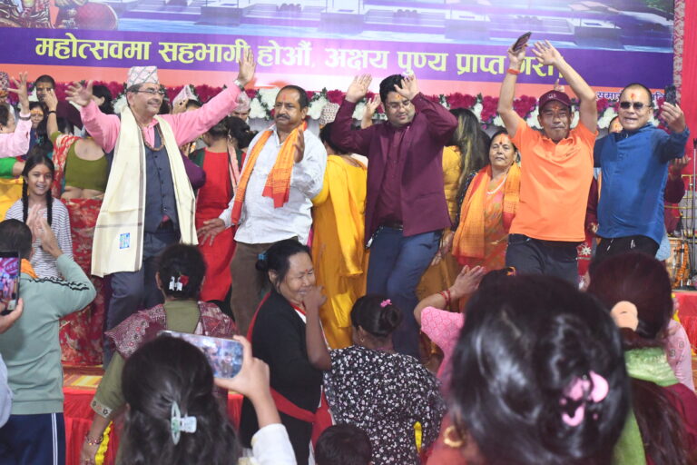 भागवत कथाको छैटौं दिन २० लाख बढी संकलन