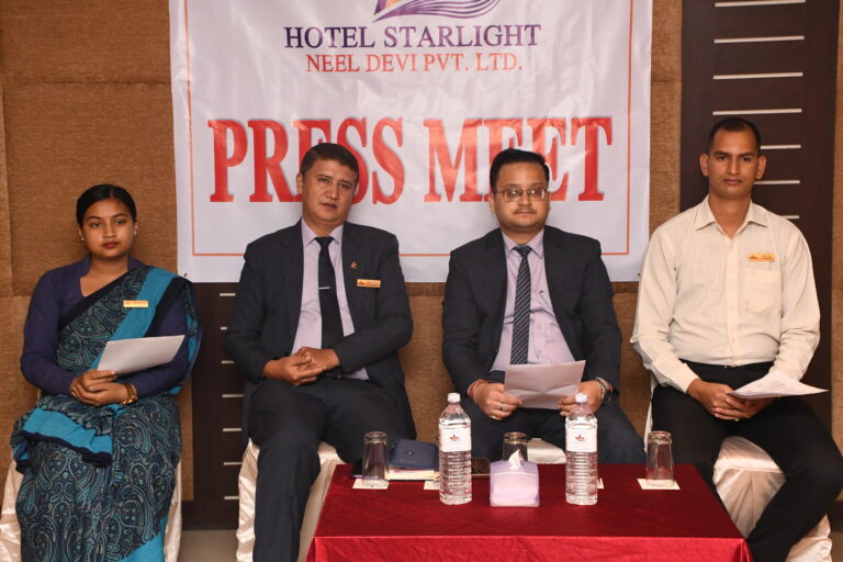 अङ्ग्रेजी नयाँ वर्षमा होटल स्टारलाइटले “तास” को स्वादसंगै सांगीतिक कार्यक्रम आयोजना गर्दै