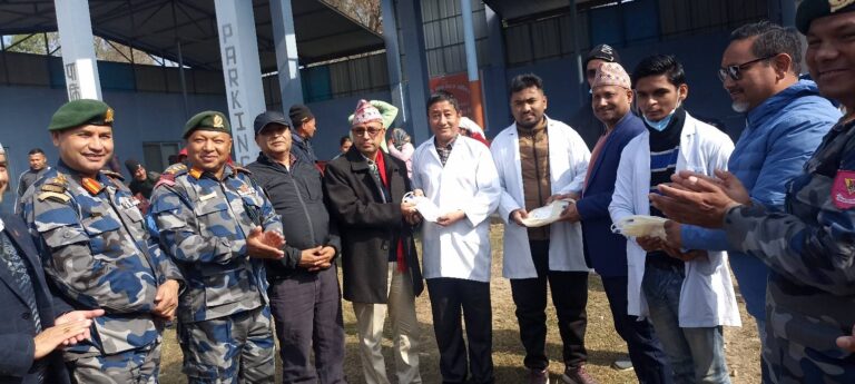 निःशुल्क स्वास्थ्य शिविर तथा रक्तदान कार्यक्रम सम्पन्न