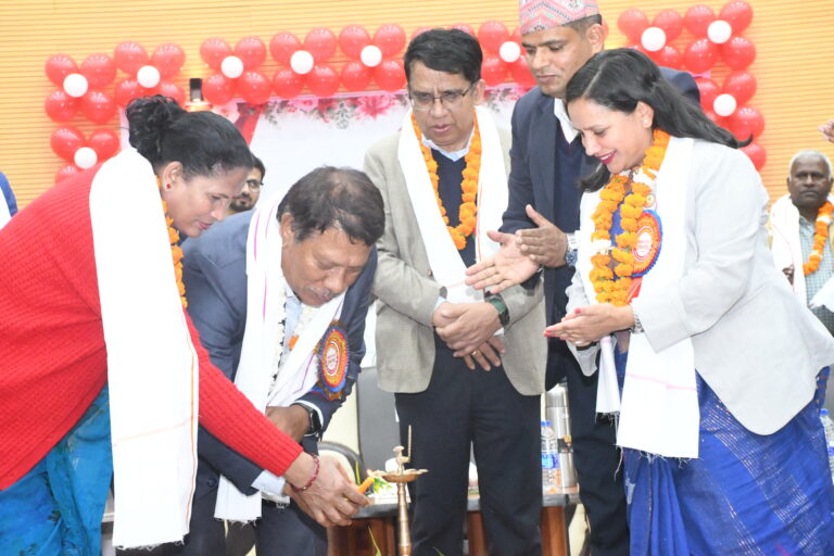 नेपालगन्जमा २८ करोड लागतमा सिटी हलको शुभारम्भ