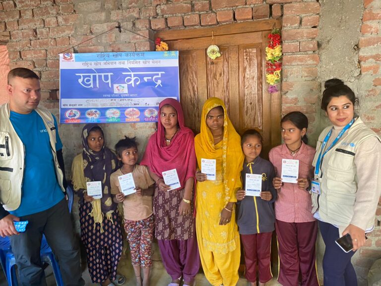 नरैनापुरमा मधेशी समुदाय एचपिभी खोपप्रति उत्साहित