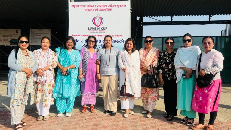 बाँकेमा महिला जनप्रतिनिधि र पत्रकारबिच मैत्रीपूर्ण फुटबल हुने